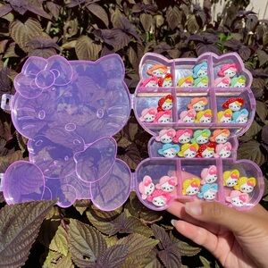 Ready for Summer Poka Dot Kitty Charms